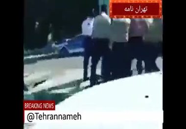 فیلم درگیری ماموران شهرداری با پلیس راهنمایی رانندگی/ رحیمی: برخورد قاطع صورت خواهد گرفت